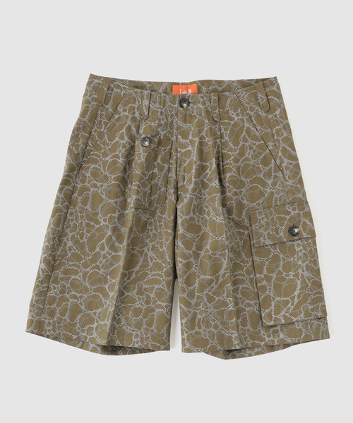 ハーフパンツ ワイドパンツ パンツ Laid.B / レイドビー WITHDRAW FROM THE FIELD PANTS メンズの画像