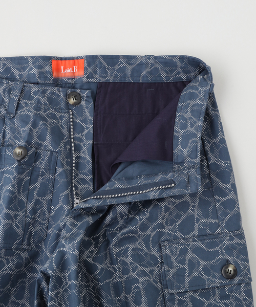 ハーフパンツ ワイドパンツ パンツ Laid.B / レイドビー WITHDRAW FROM THE FIELD PANTS メンズの画像