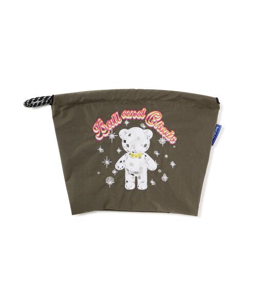 Ball＆Chain（ボールアンドチェーン） ポーチ MIRROR.BALL BEAR/POUCH