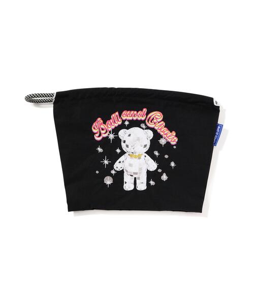 Ball＆Chain（ボールアンドチェーン） ポーチ MIRROR.BALL BEAR/POUCH