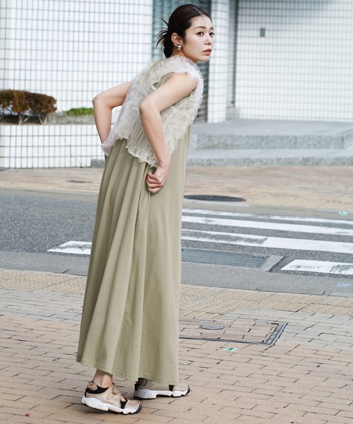 zootie（ズーティー） ワンピース 夏 汗しみない カップ付き