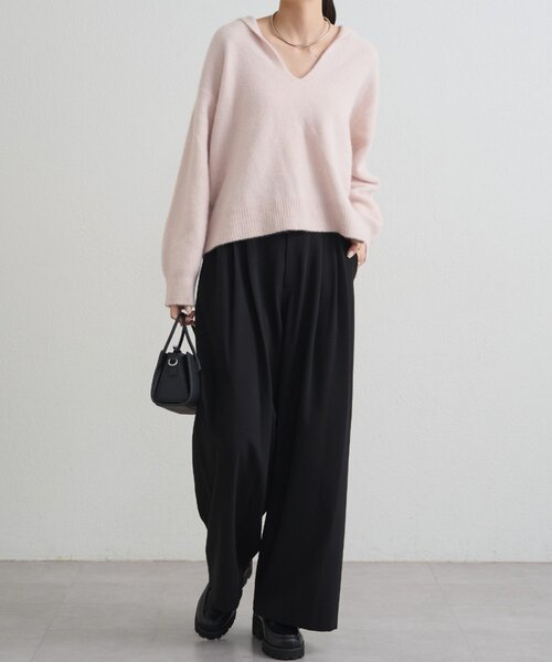 「LOUNGEDRESS」 パンツ MEDIUM ブラウン レディース_画像2