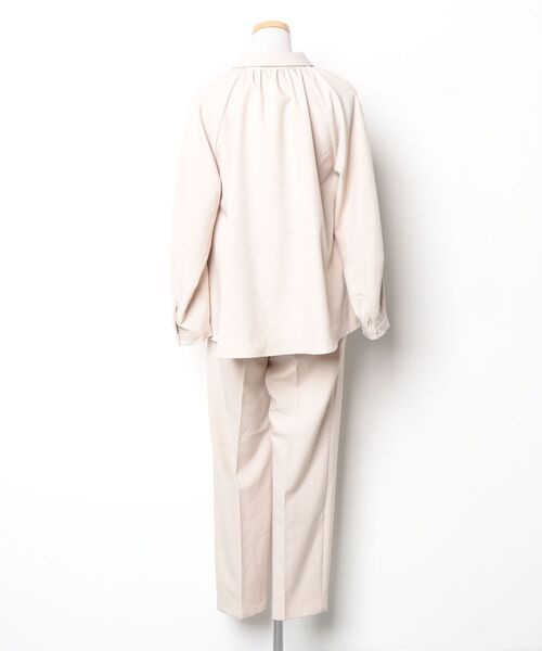 「F by ROSSO」 セットアップ 36 ベージュ レディース_画像2