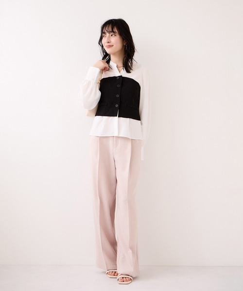 「VIS」 パンツ S ネイビー レディース_画像9