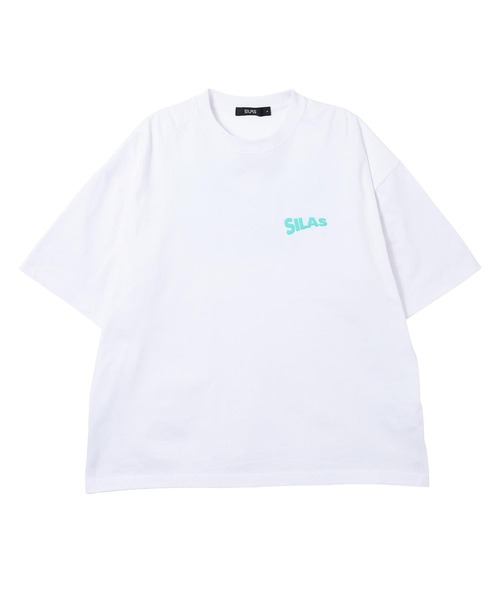 「SILAS」 半袖Tシャツ M ホワイト メンズ_画像2