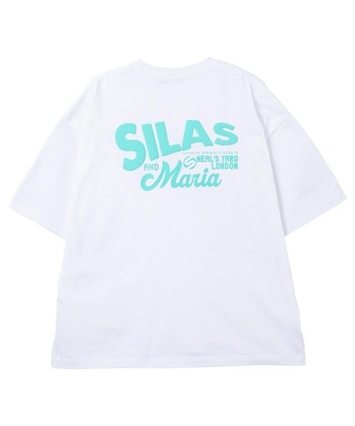 「SILAS」 半袖Tシャツ M ホワイト メンズ_画像3