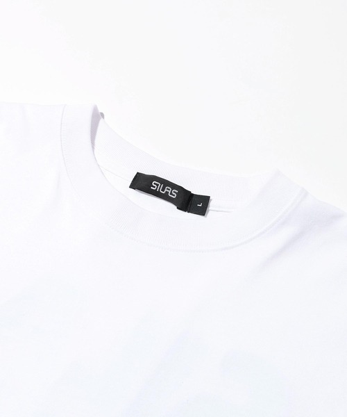 「SILAS」 半袖Tシャツ M ホワイト メンズ_画像4