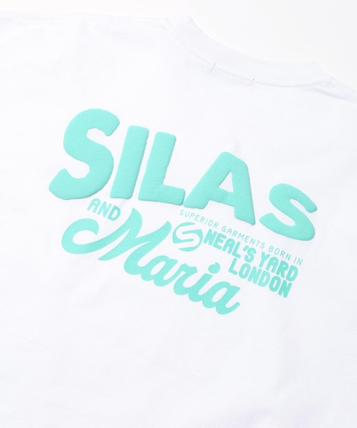 「SILAS」 半袖Tシャツ M ホワイト メンズ_画像8
