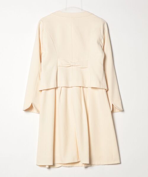 「PourVous」 コンビワンピース M アイボリー レディース_画像2