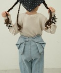 パンツ 「90-150cm」バックリボン スト...の詳細画像4