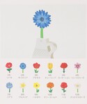 インテリア Flowers 卓上カレンダーの詳細画像5
