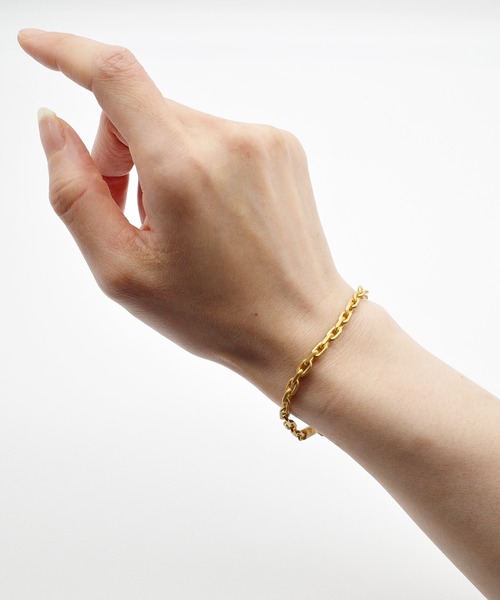 GILD（ギルド） ブレスレット Morphing narrow chain bracelet メンズ 