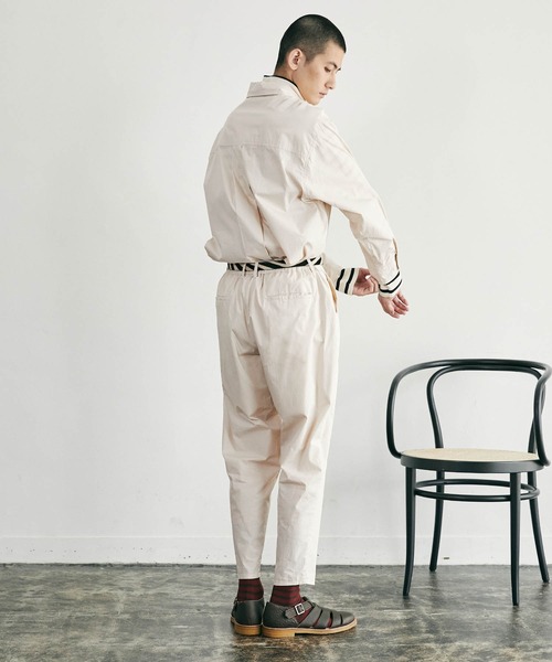 セットアップ 【nowm】TYPEWRITER LOOSE BOX SLIT POCKET SHIRT& BALLOON TAPERED PANTS セットアップ 【nowm】TYPEWRITER LOOSE BOX SLIT POCKET SHIRT& BALLOON TAPERED PANTS