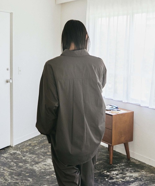 セットアップ 【nowm】TYPEWRITER LOOSE BOX SLIT POCKET SHIRT& BALLOON TAPERED PANTS|ZOZOTOWN PayPayモール店|11