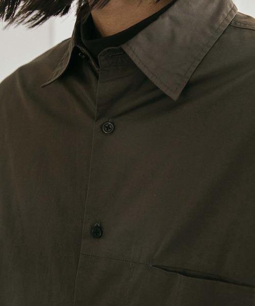 セットアップ 【nowm】TYPEWRITER LOOSE BOX SLIT POCKET SHIRT& BALLOON TAPERED PANTS|ZOZOTOWN PayPayモール店|17