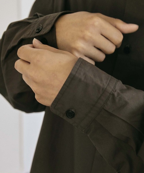 セットアップ 【nowm】TYPEWRITER LOOSE BOX SLIT POCKET SHIRT& BALLOON TAPERED PANTS|ZOZOTOWN PayPayモール店|19