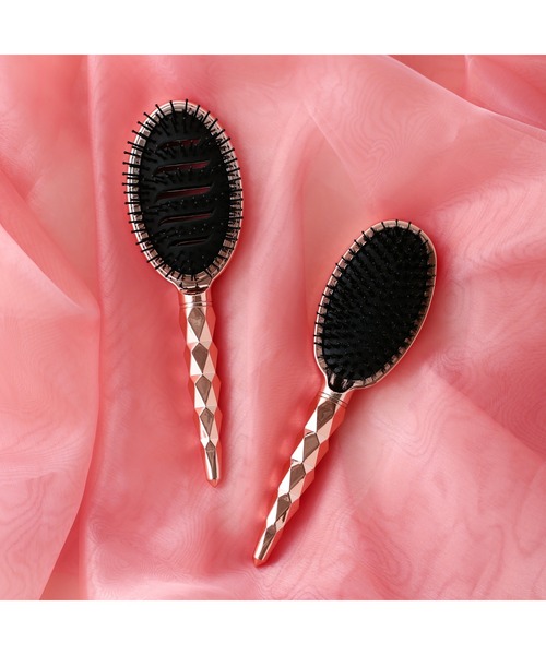 バルマン　ヘアブラシ14K BALMAIN HAIR COUTURE Hair Brushes ~ 14K Gold Plated Tail