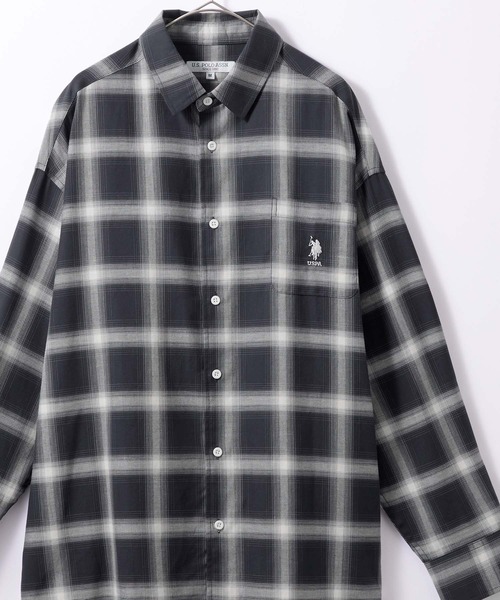 U.S. POLO ASSN.（ユーエスポロアッスン） シャツ 別注 ワンポイント
