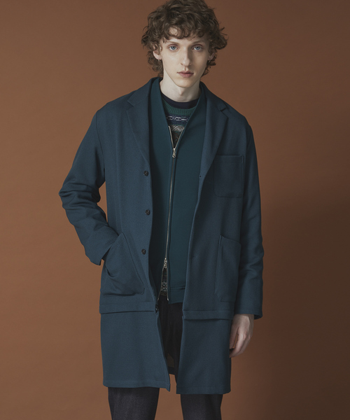 abahouse コート ABAHOUSE GRAY ステンカラーコート コート 「高機能アウター