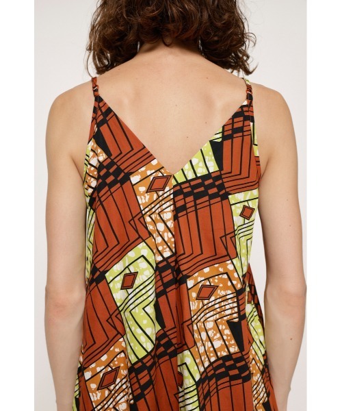 SLY（スライ） ワンピース AFRICAN BATIK HALTER OP アフリカン