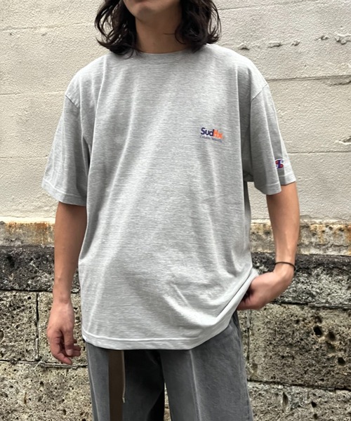 SUPERTHANKS BOX クイックドライTシャツ　M SUPERTHANKS tシャツ 「吸水速乾性」ワンポイントプリントクルー