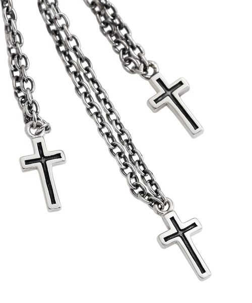 ピアス DANGLING CROSS” Earring メンズ レディースの画像