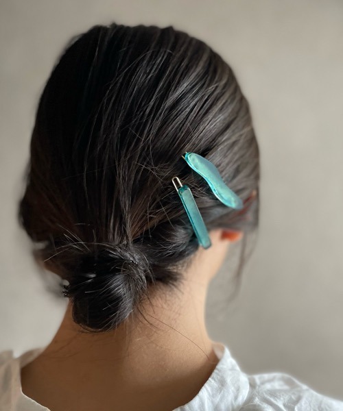 専用出品 ヘアピン TONE ヘアピン 「KuKuLu TOKYO」フロストガラス風 2set
