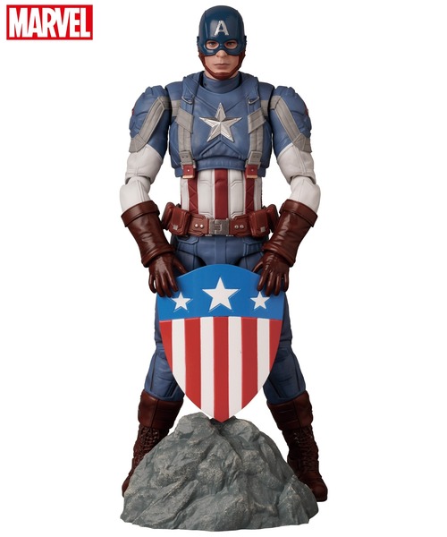 MEDICOM TOY（メディコム・トイ） フィギュア MAFEX CAPTAIN AMERICA