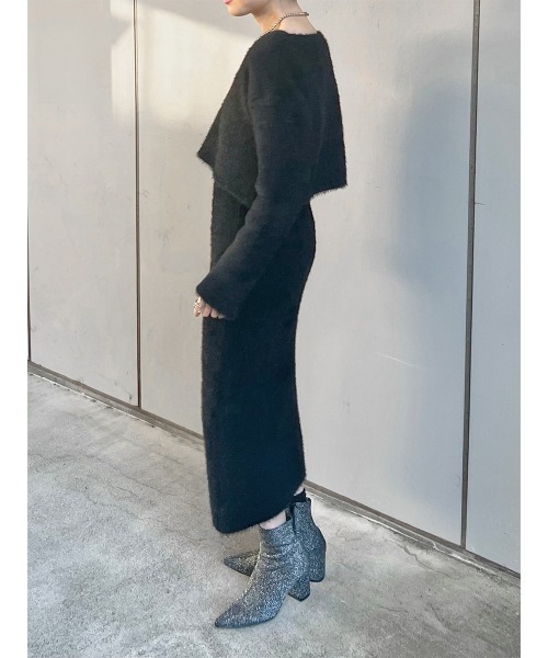 HEILIS（ヘイリス） セットアップ 「cream select」シャギーニット