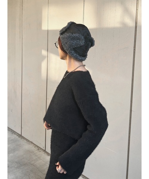 HEILIS（ヘイリス） セットアップ 「cream select」シャギーニット