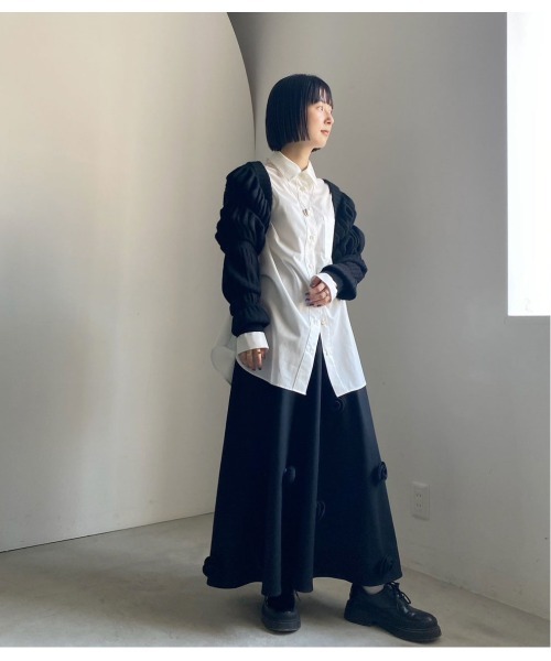 カーディガン BUMPY KNIT BOLERO レディース Ameri カーディガン BUMPY KNIT BOLERO レディース : ZOZOTOWN