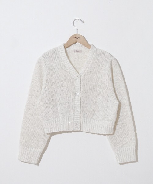 23区新品未使用スパンコールニット カーディガンサイズ38 23区