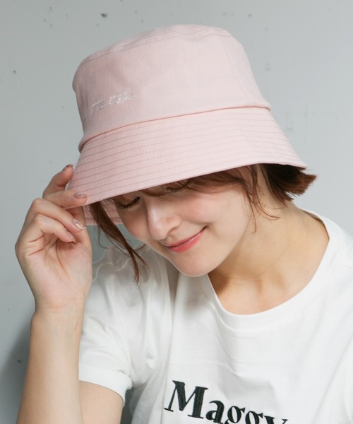 新品【 Coomb 】リボン　リネン麻ハット e4187-sp.jpg