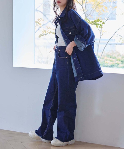 one after another NICE CLAUP デニムジャケット gジャン 「LIMMSE