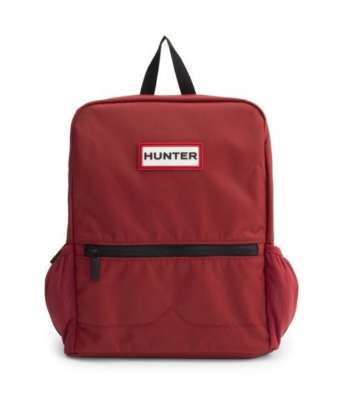ハンター HUNTER キッズ リュック 新品タグ付き　バックパック　ナイロン キッズ ナイロン バックパック - ブラック
