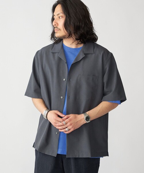 SHIPS シャツ SHIPS: MADE IN JAPAN Reflax(R) ドライタッチ