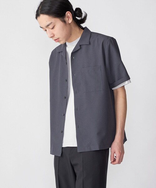 SHIPS シャツ SHIPS: MADE IN JAPAN Reflax(R) ドライタッチ