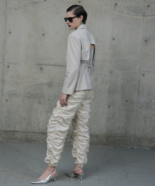 JOSE MOON（ジョゼムーン） パンツ SHINY GATHER PANTS/シャイニー