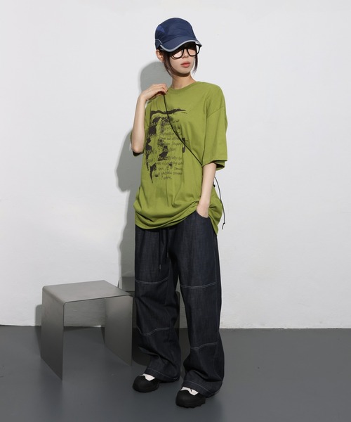 FOLLOWIN ジーンズ デニム デニムパンツ 「UNISEX」「ウエスト