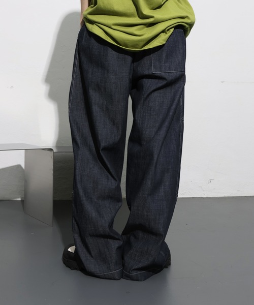 FOLLOWIN ジーンズ デニム デニムパンツ 「UNISEX」「ウエスト