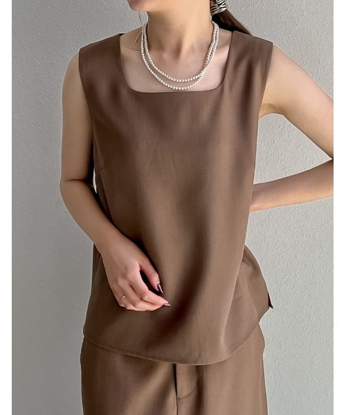 Re:EDIT タンクトップ ノースリーブ 「2024 SUMMER COLLECTION