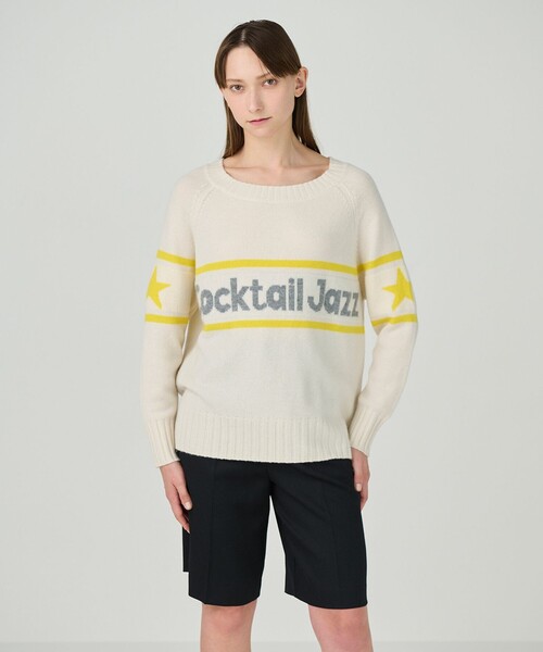 ニット セーター カシミヤレタードトップ レディース