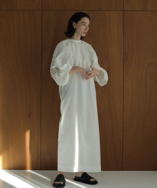 anuke（アンヌーク） ワンピース Cutwork Embroidery Dress : ZOZOTOWN
