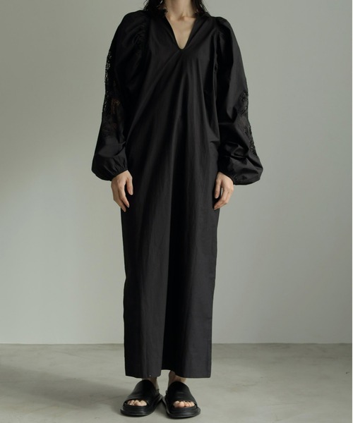 anuke（アンヌーク） ワンピース Cutwork Embroidery Dress : ZOZOTOWN
