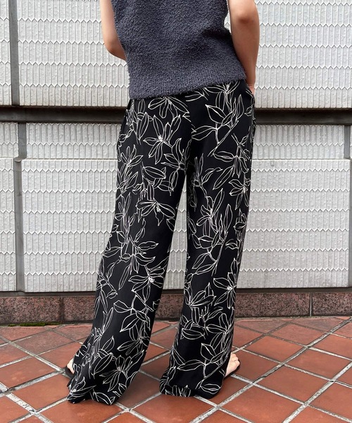 siiz様 BEAUTY&YOUTH★フラワープリントイージーパンツ BEAUTY&YOUTH UNITED ARROWS｜【WEB限定/日比谷花壇コラボ