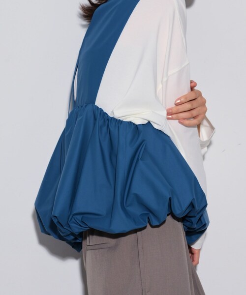 INDIVI GALLEST ブラウス シャツ バルーンビスチェ INDIVI GALLEST ブラウス シャツ バルーンビスチェ レディース