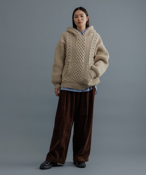 ADAM ET ROPE'（アダムエロペ） ワイドパンツ パンツ 「WEB限定」2