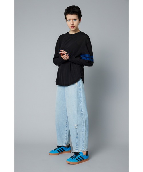 tシャツ Sheer line tops　　シアーライントップス レディース HeRIN.CYE tシャツ Sheer line tops シアーライントップス