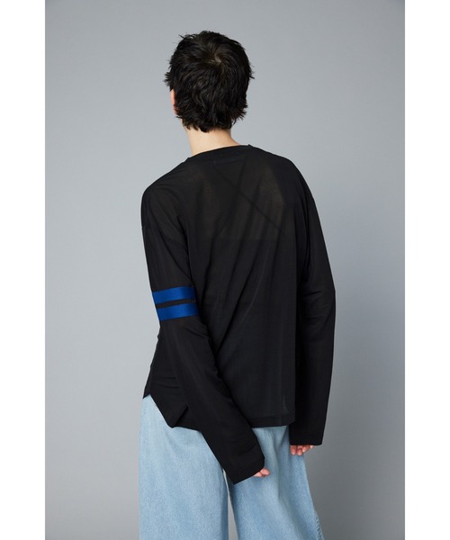 tシャツ Sheer line tops　　シアーライントップス レディース HeRIN.CYE tシャツ Sheer line tops シアーライントップス
