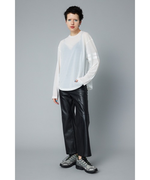 tシャツ Sheer line tops　　シアーライントップス レディース HeRIN.CYE tシャツ Sheer line tops シアーライントップス